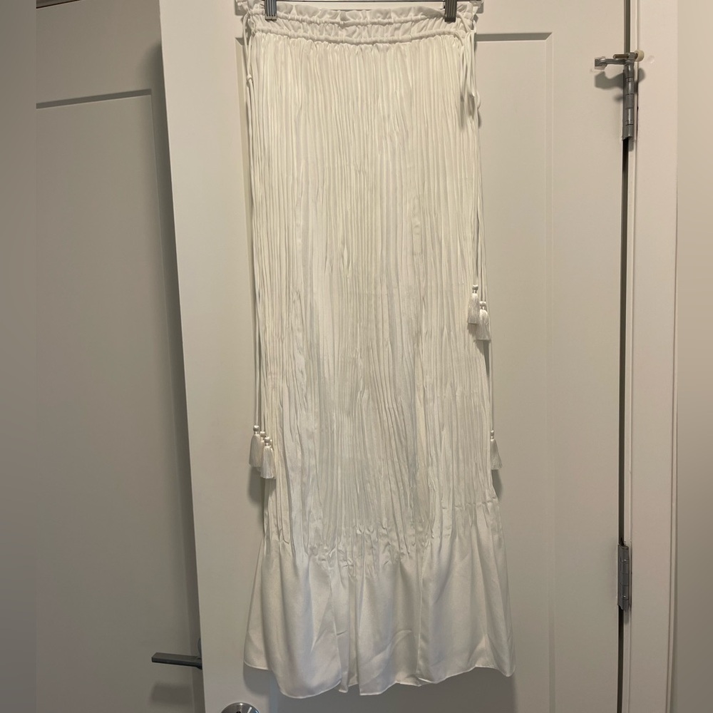 Club Monaco White Maxi Skirt